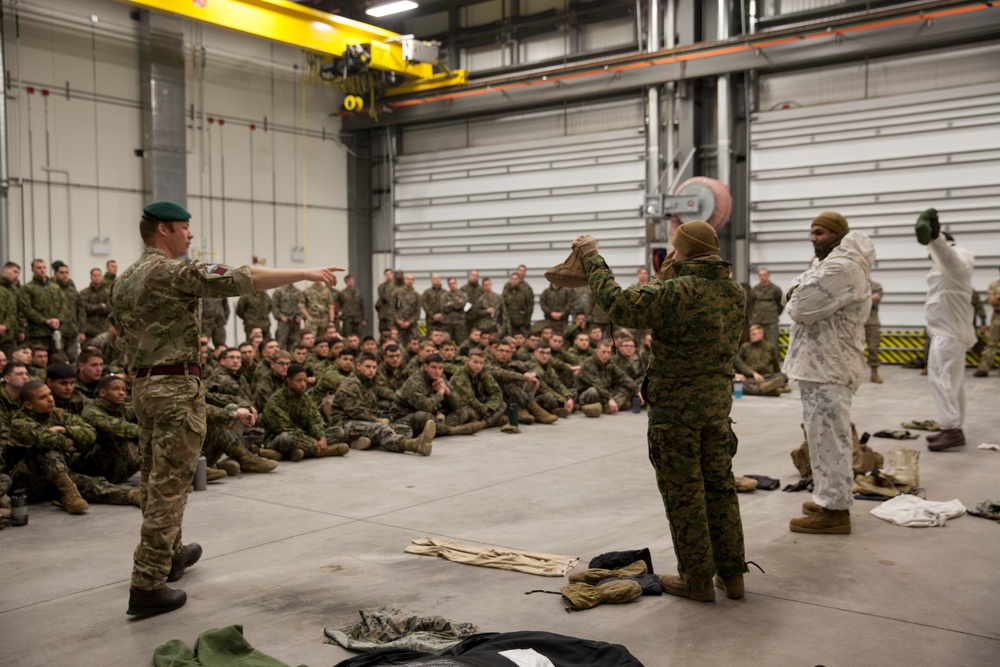 Royal Marines Give Pointers on Cold Weather