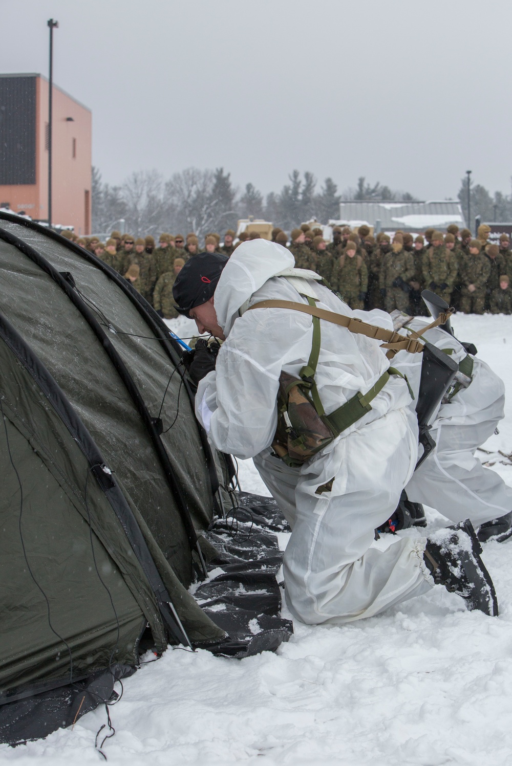 Royal Marines Give Pointers on Cold Weather