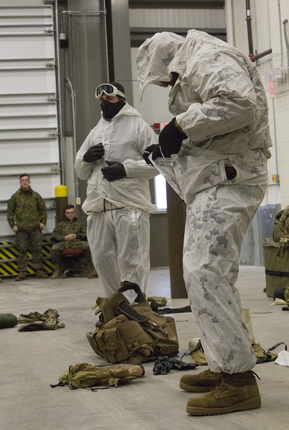 Royal Marines Give Pointers on Cold Weather