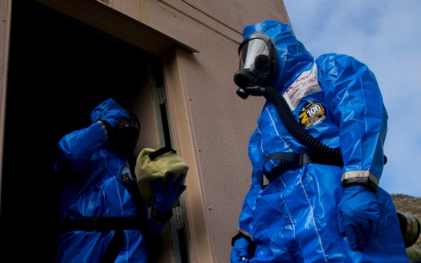 CBRN and EOD Marines conduct TSE