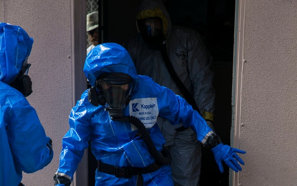 CBRN and EOD Marines conduct TSE