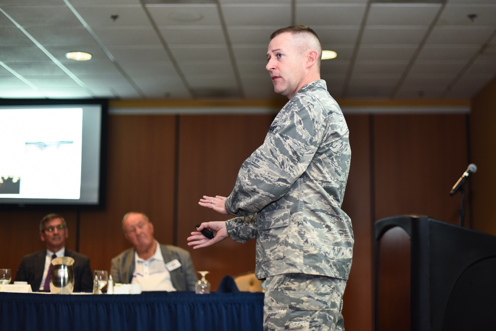 355th Fighter Wing commander updates community partners