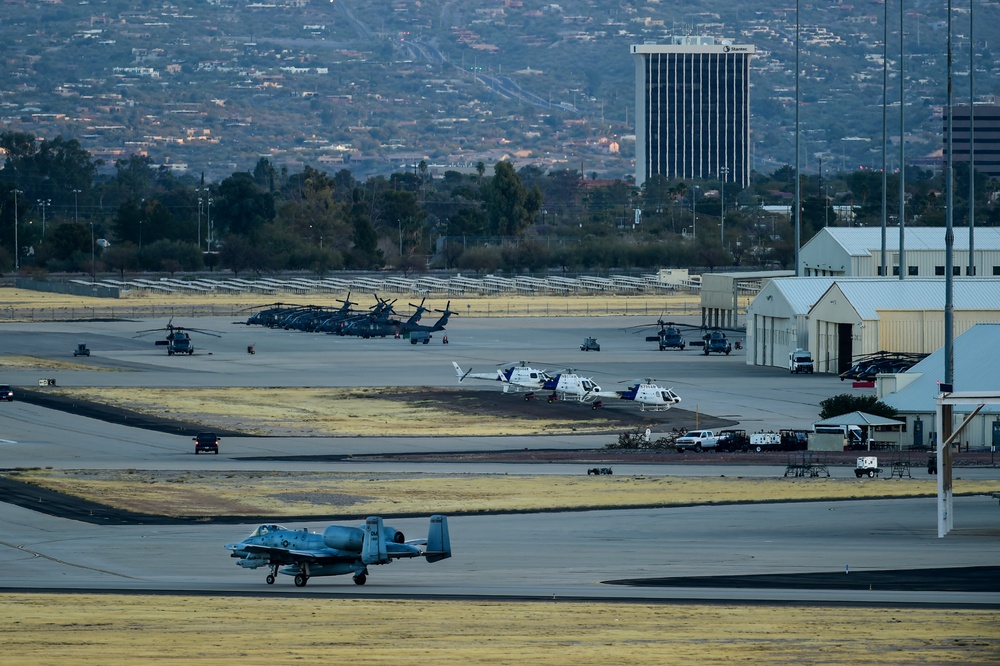 D-M executes Cactus Flag exercise