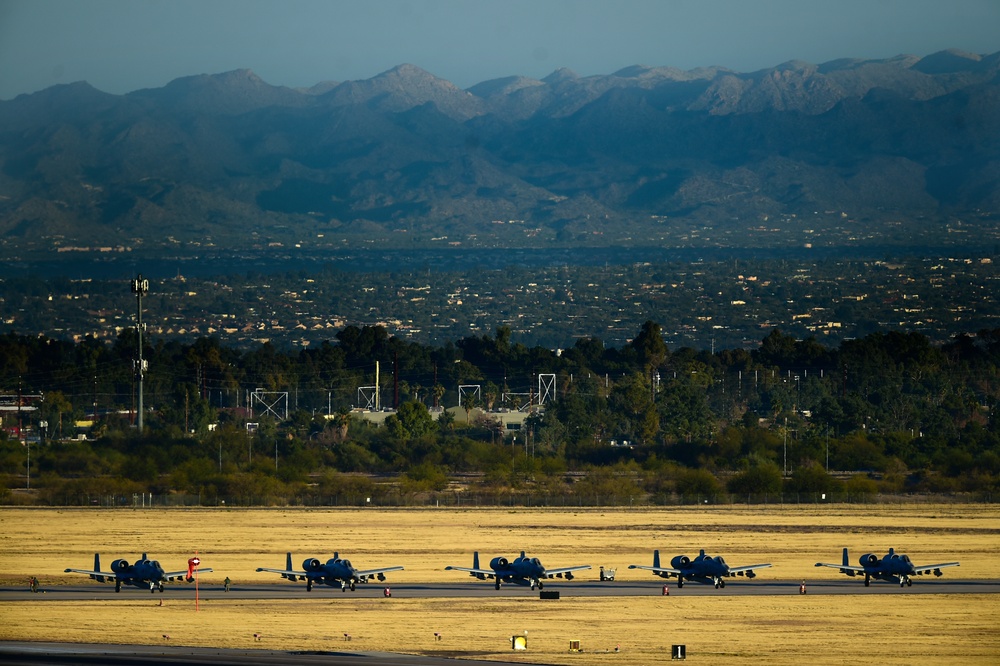 D-M executes Cactus Flag exercise