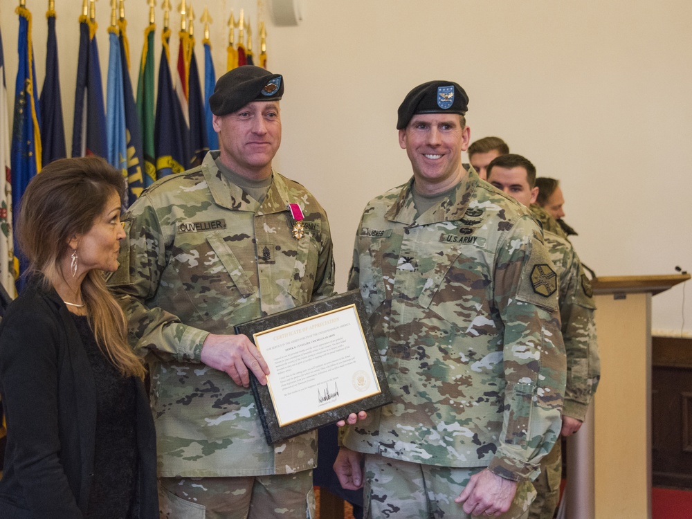 Change of Responsibility Ceremony USAG Ansbach Command Sergeant Major