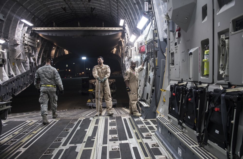 816th EAS Moves Cargo through Afghanistan