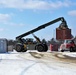Container loading operations at Fort McCoy