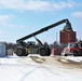 Container loading operations at Fort McCoy