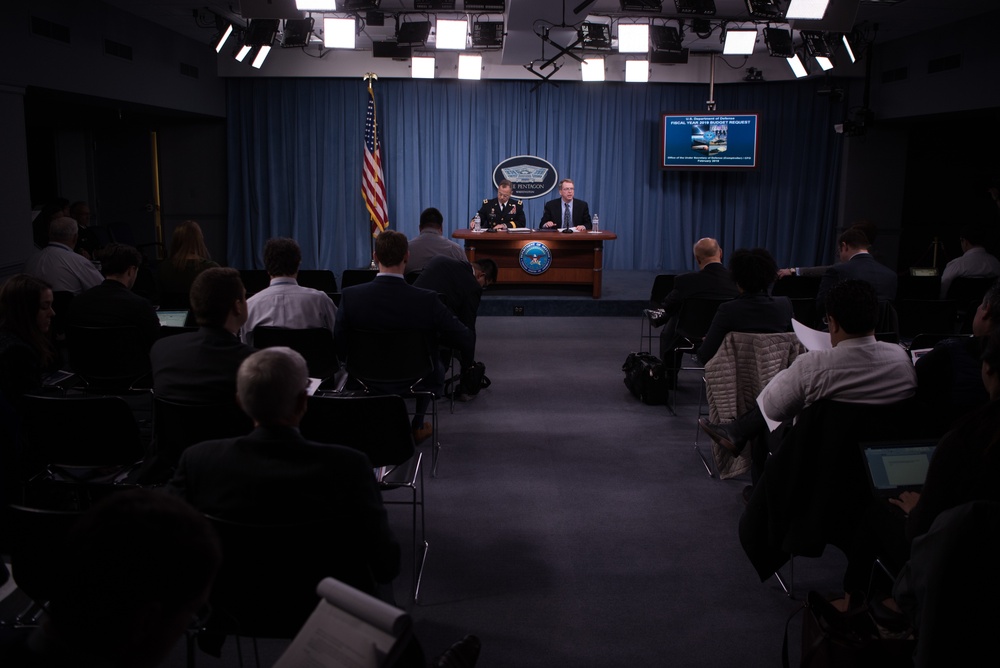 USD(C) Norquist and Lt. Gen. Ierardi brief media on FY19 Defense Budget