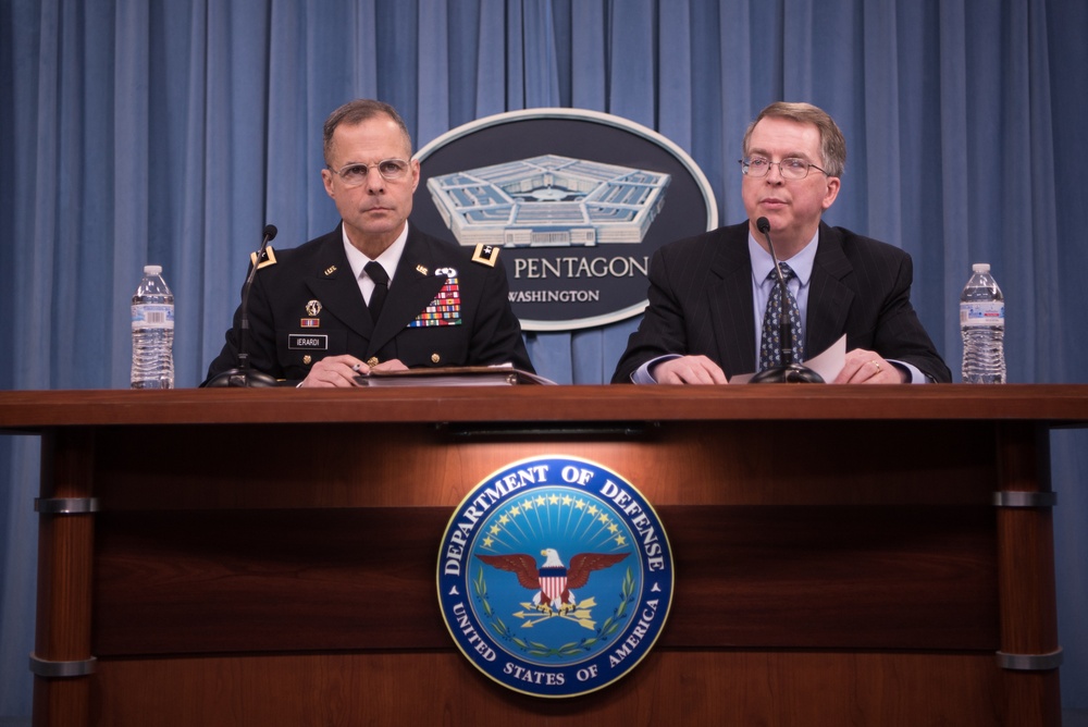 USD(C) Norquist and Lt. Gen. Ierardi brief media on FY19 Defense Budget