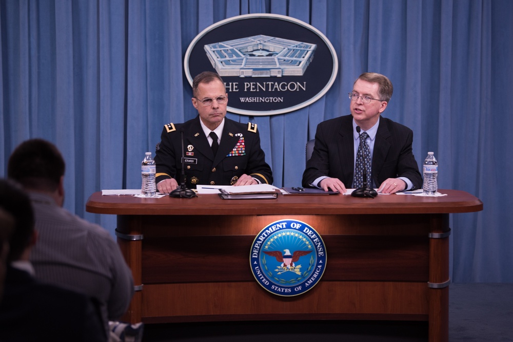 USD(C) Norquist and Lt. Gen. Ierardi brief media on FY19 Defense Budget