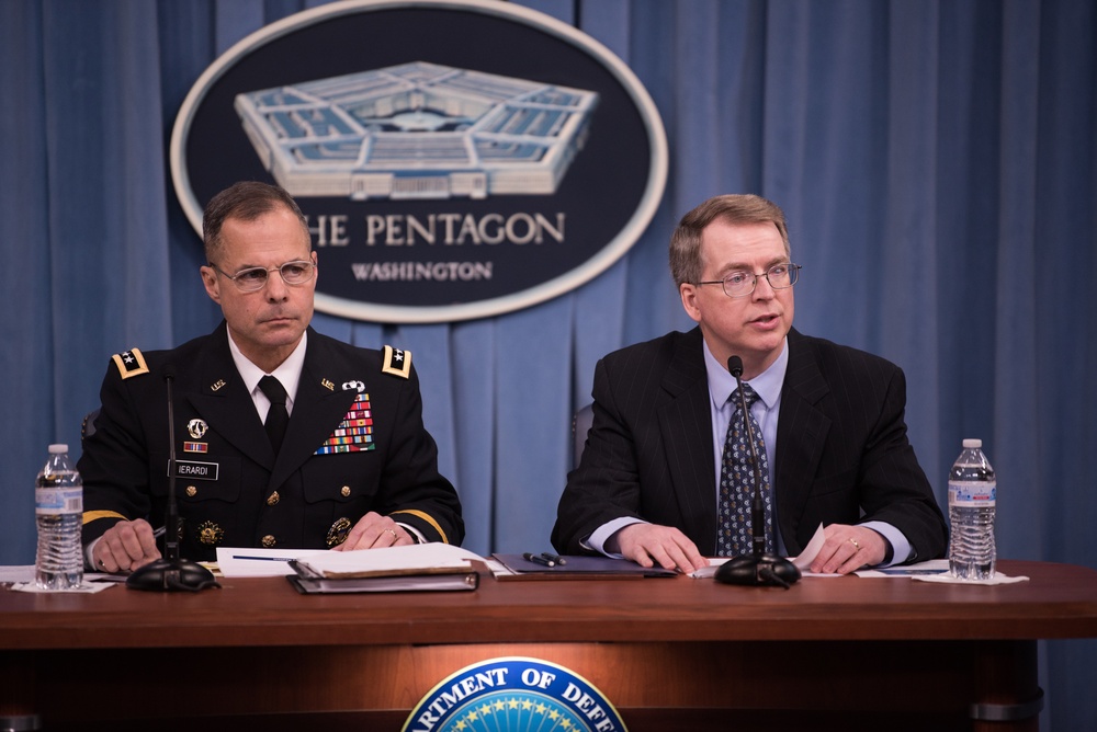 USD(C) Norquist and Lt. Gen. Ierardi brief media on FY19 Defense Budget
