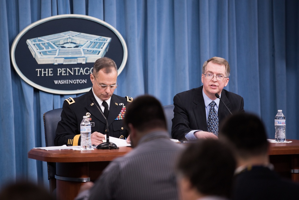 USD(C) Norquist and LTG Ierardi brief media on FY19 Defense Budget