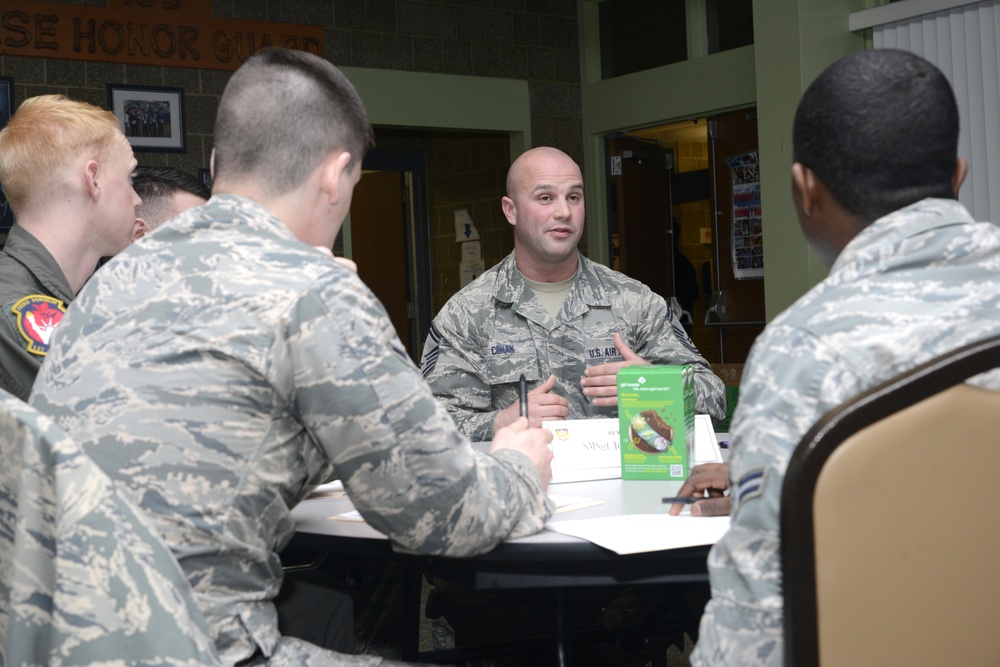 105th Airlift Wing connects Airmen to mentors