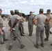 U.S. AF Honor Guard Drill Team practices new routine