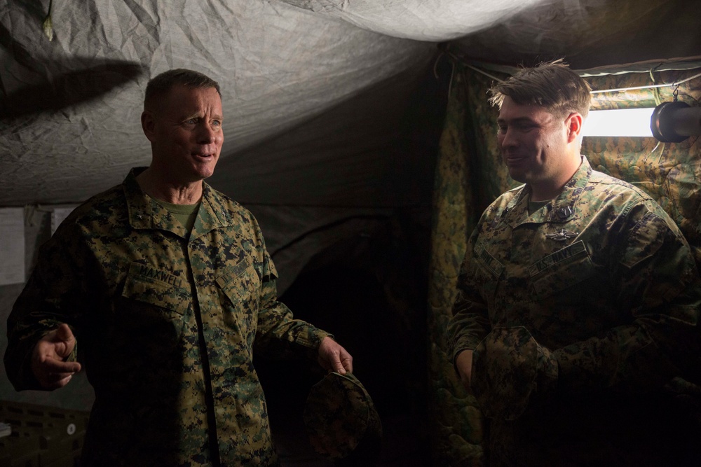 2nd MLG Commanding Officer visits MCMWTC