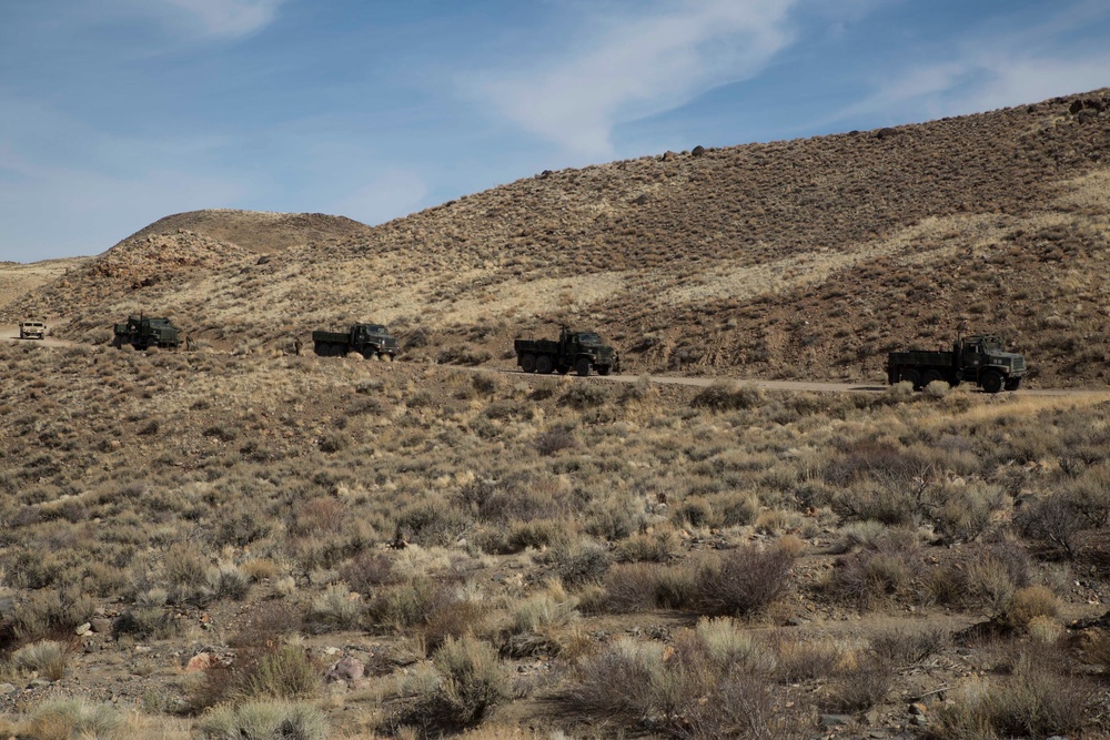 CLR-25 conducts tactical convoy training