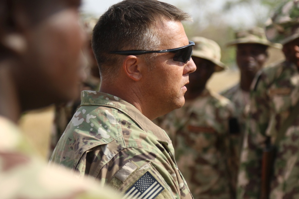 U.S. Trains Nigerian Infantry