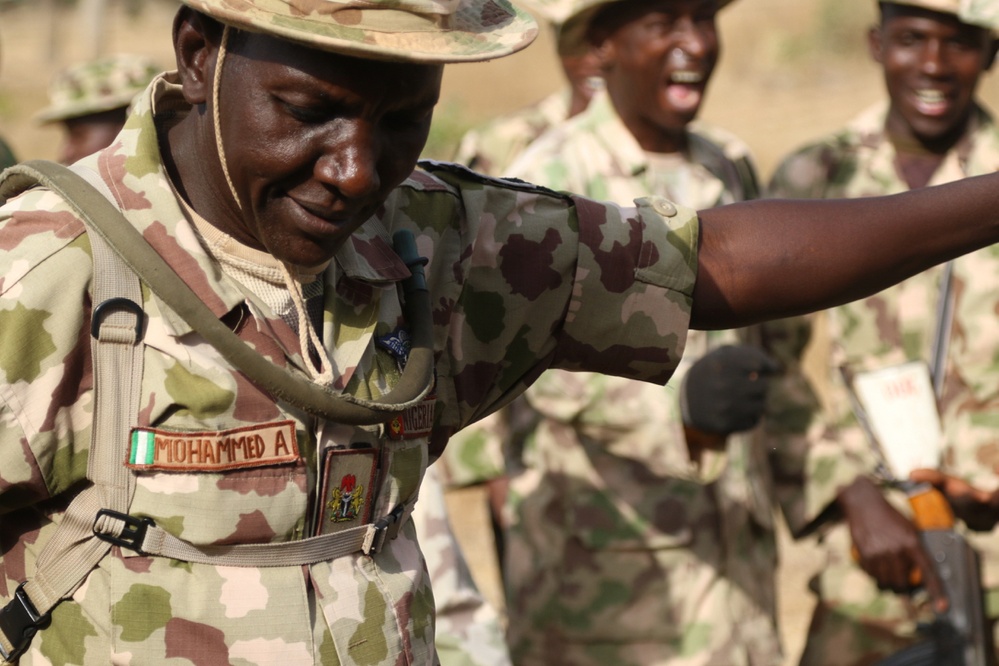 U.S. Army Trains Nigerian Infantry