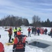Coast Guard, fire department conduct ice rescue training