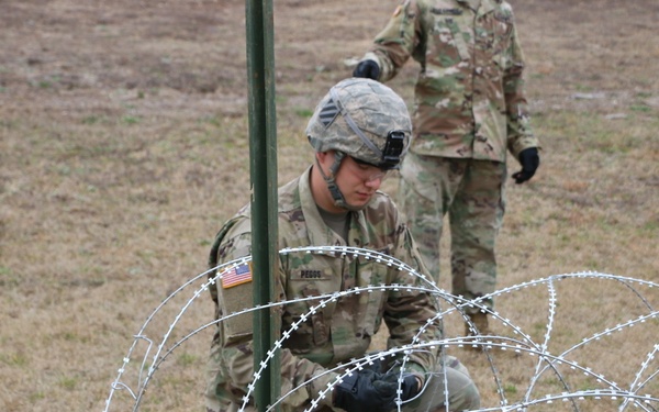 9BEB Sappers Wire Up