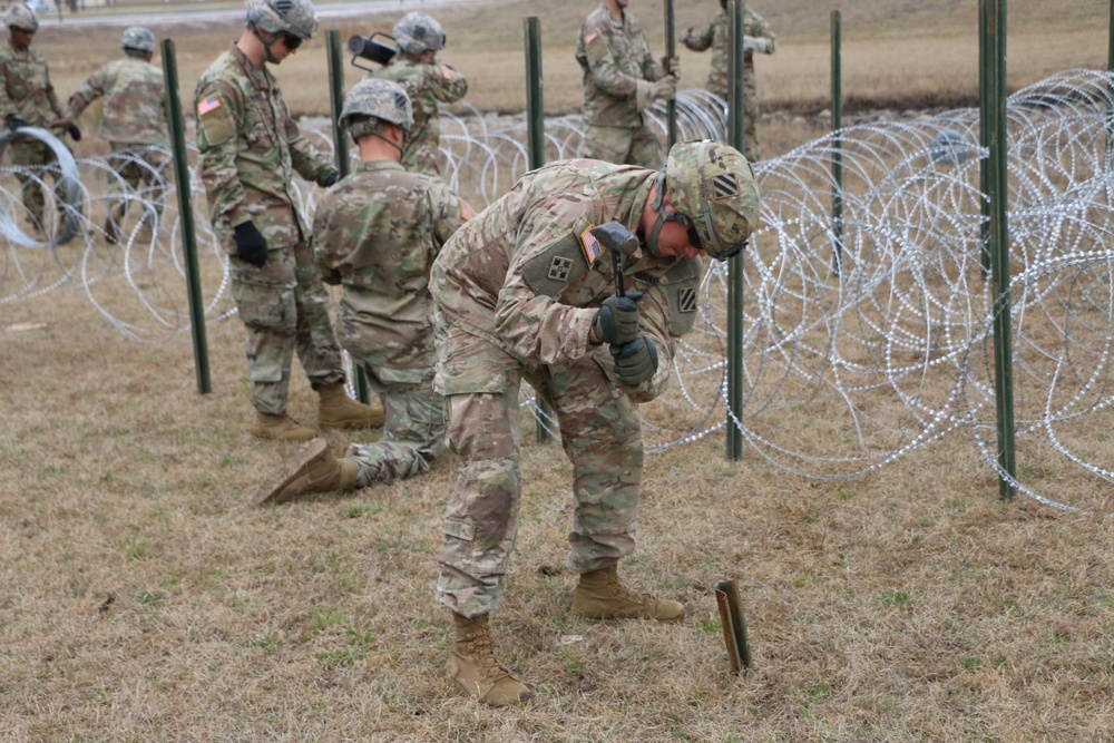 9BEB Sappers Wire Up