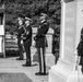 Chief of the Defence Staff of the French Armed Forces Gen. François Lecointre Participates in an Armed Forces Full Honors Wreath-Laying Ceremony at the Tomb of the Unknown Soldier