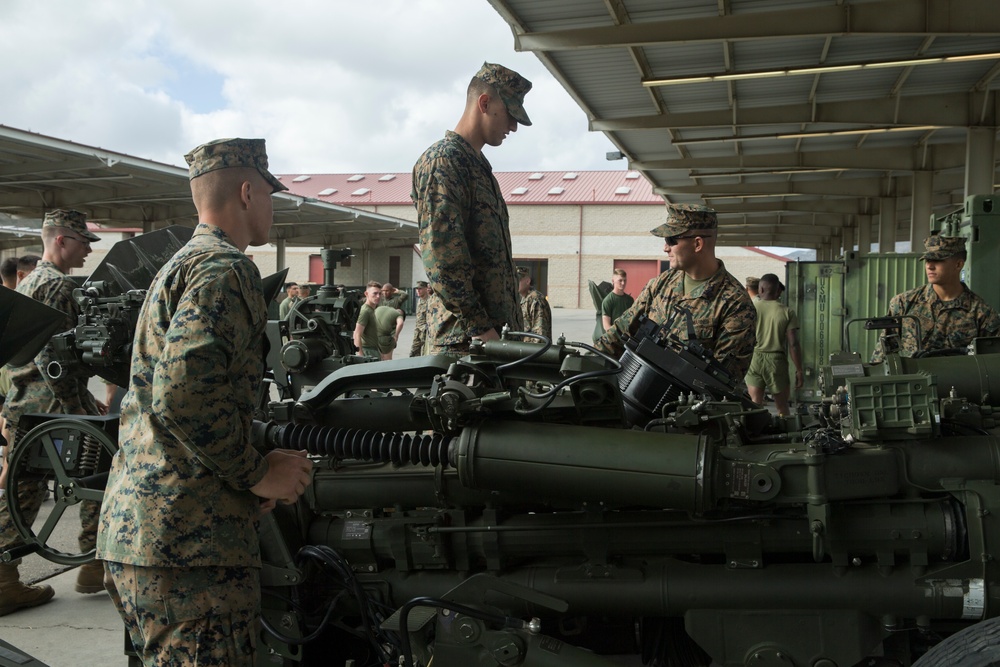 M777 A2 howitzer functions check