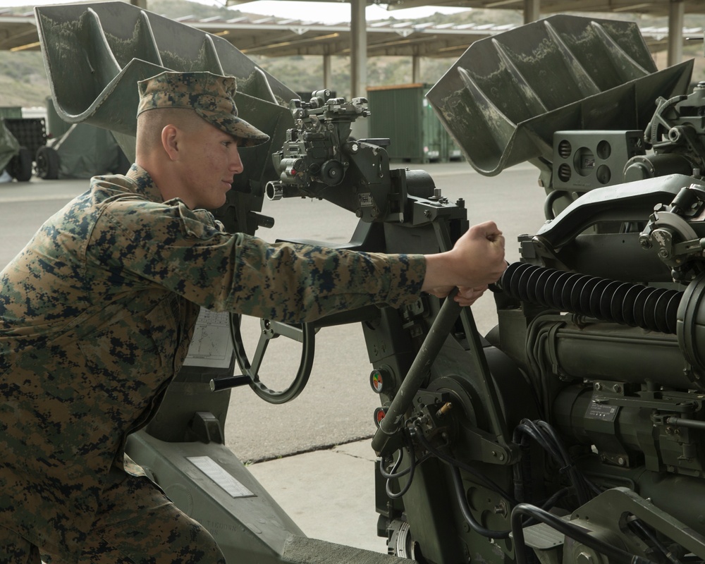 M777 A2 howitzer functions check