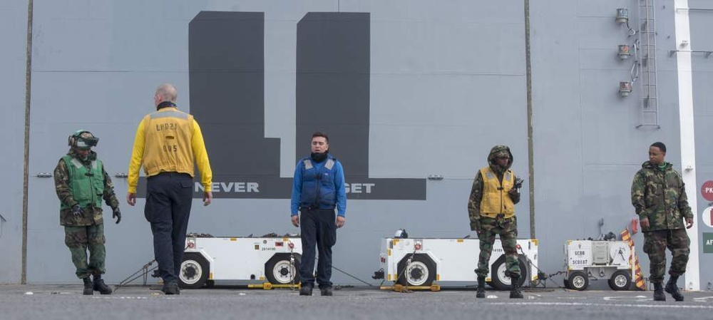 USS New York (LPD 21) 2018 deployment