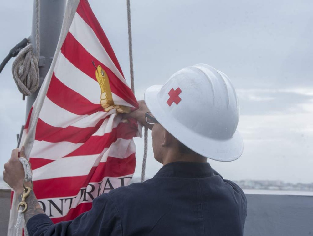 USS New York (LPD 21) 2018 deployment