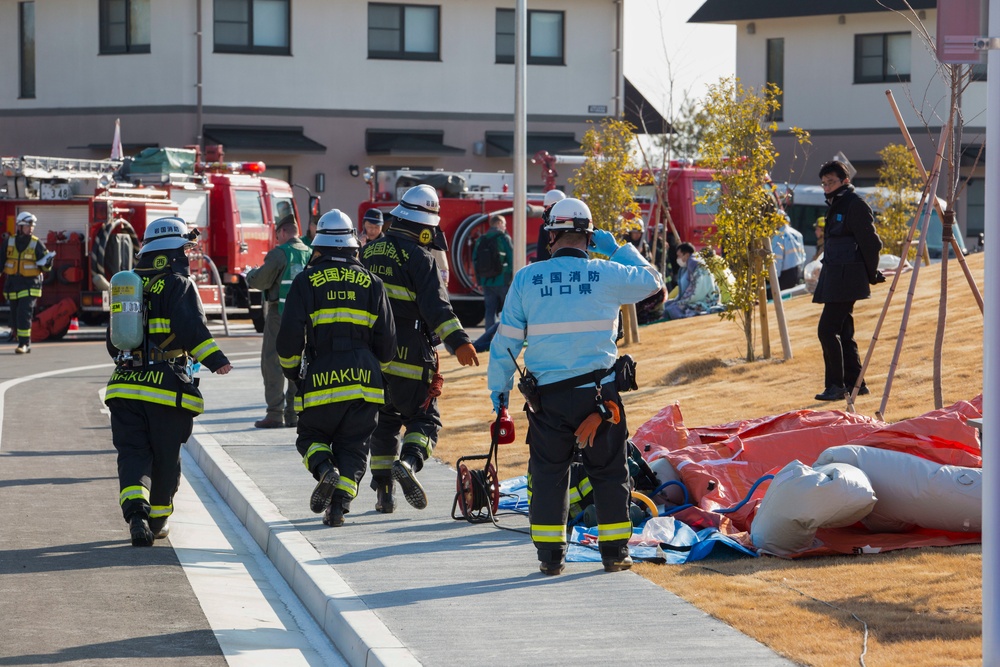 MCAS Iwakuni, Iwakuni City conduct mass casualty exercise