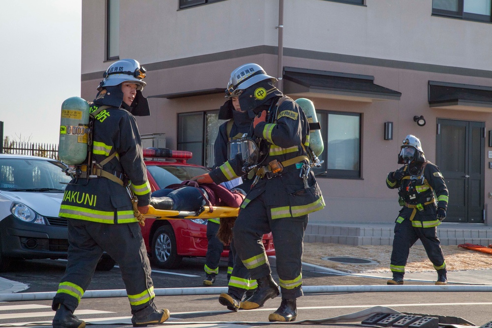 MCAS Iwakuni, Iwakuni City conduct mass casulty