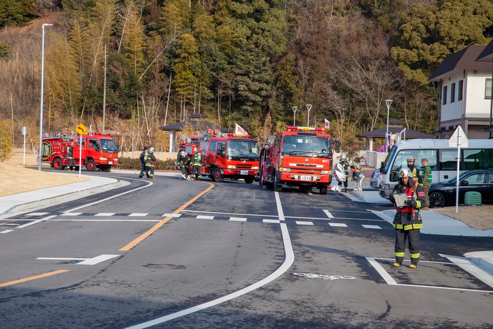 MCAS Iwakuni, Iwakuni City conduct mass casulty