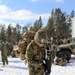 Cold-Weather Operations Course students prepare for snowshoe training