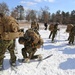 Cold-Weather Operations Course students prepare for snowshoe training