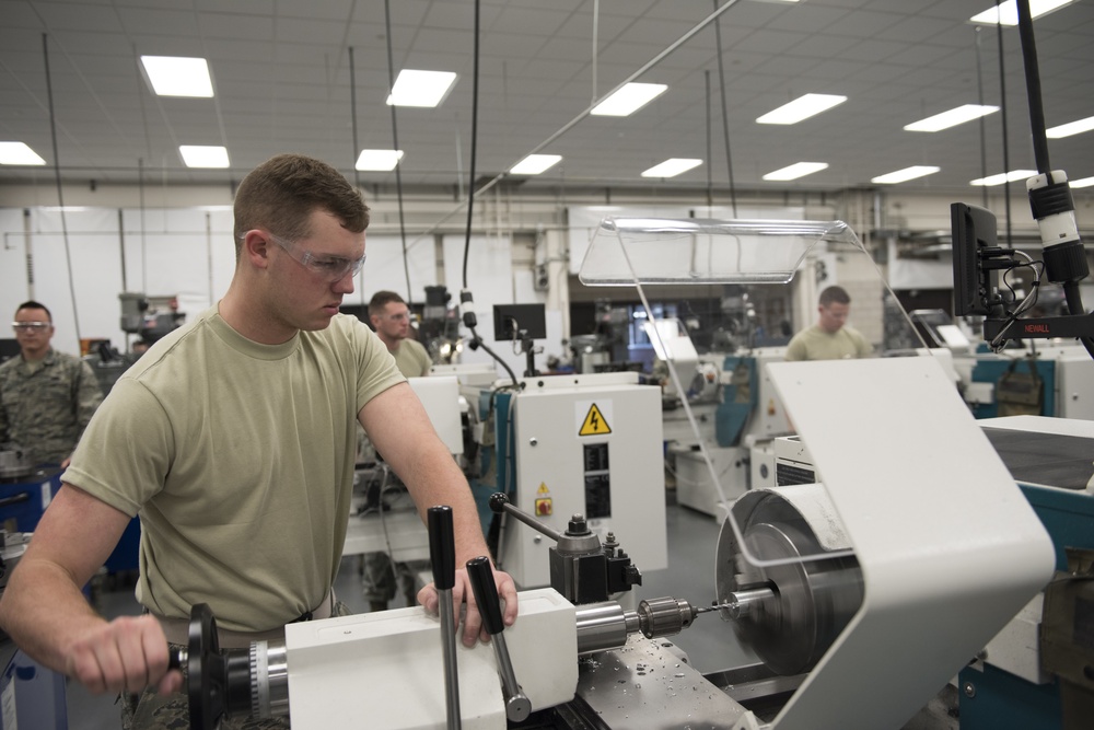 361st Training Squadron meatal technician