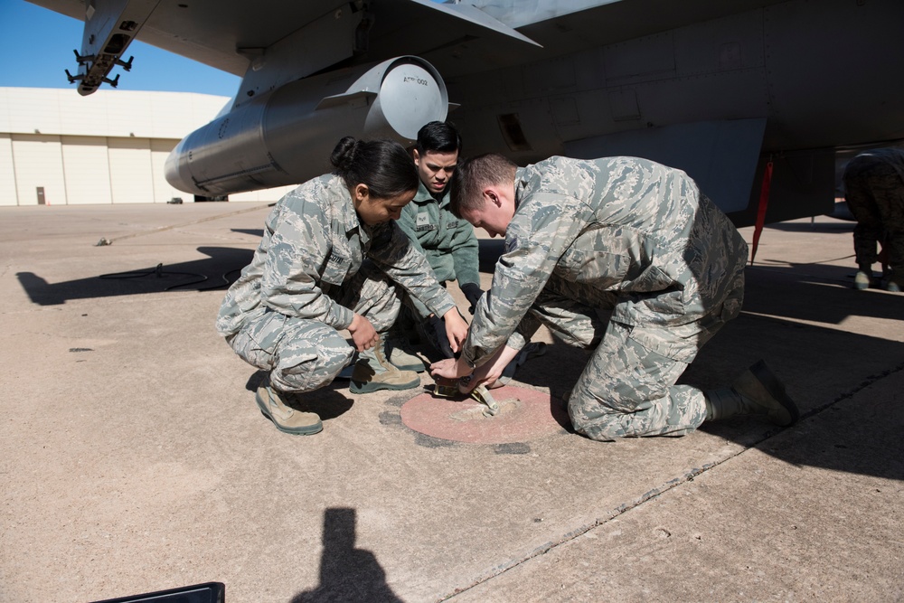 362nd Training Squadron crew chief