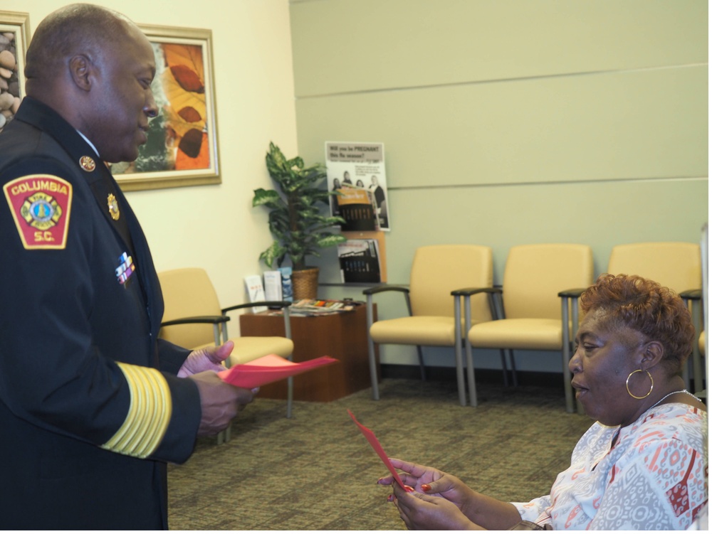 Dorn Veteran Patients Week begins with SC Philharmonic, fire chief visits