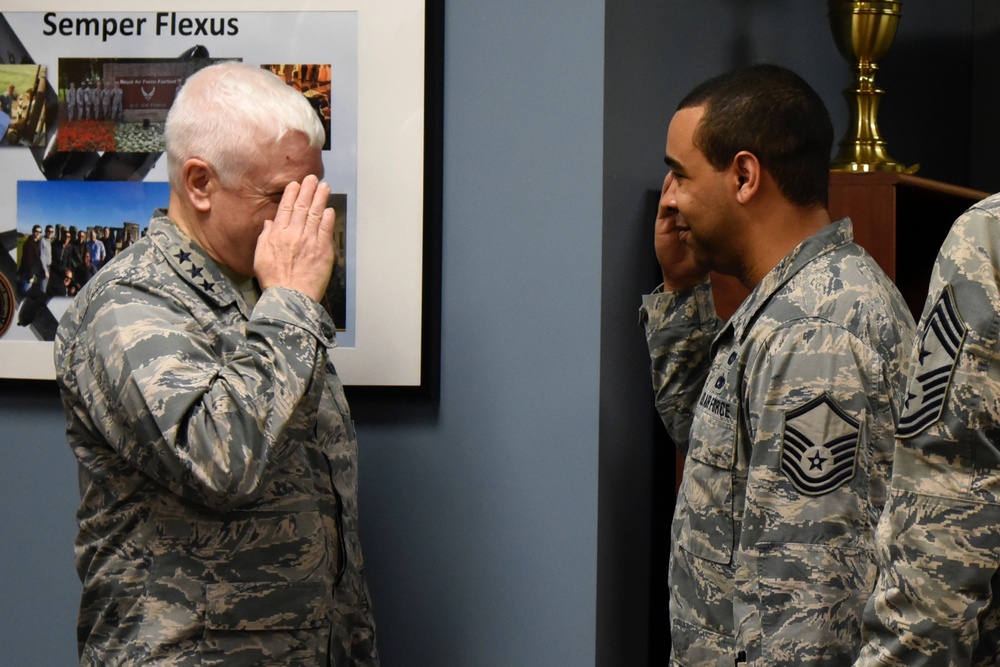 Director of the ANG Visits the 175th Wing