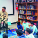 Commander teaches elementary students what makes them different makes them special