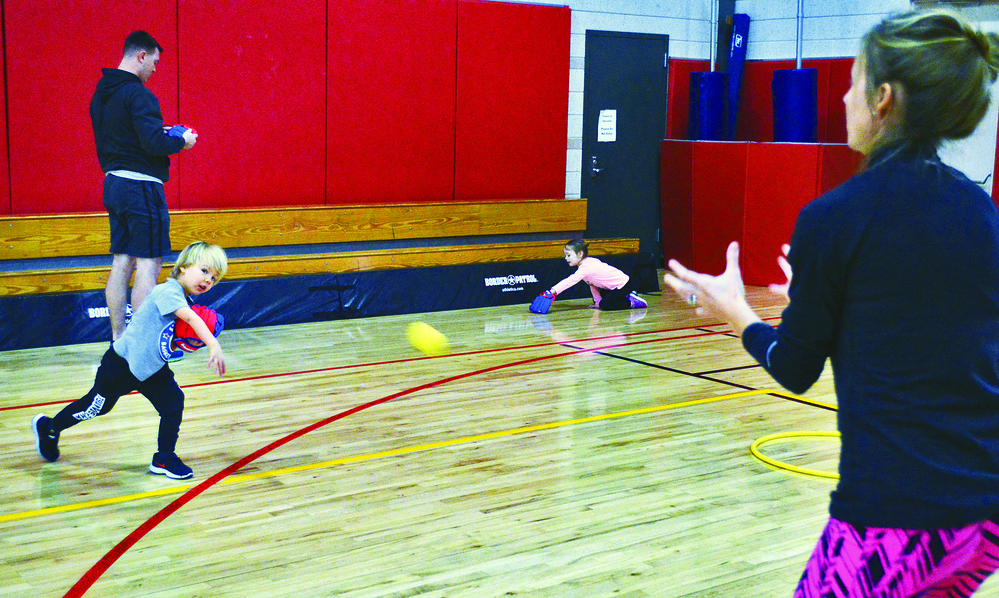 Spring time and baseball, developing positive connection between child and parent