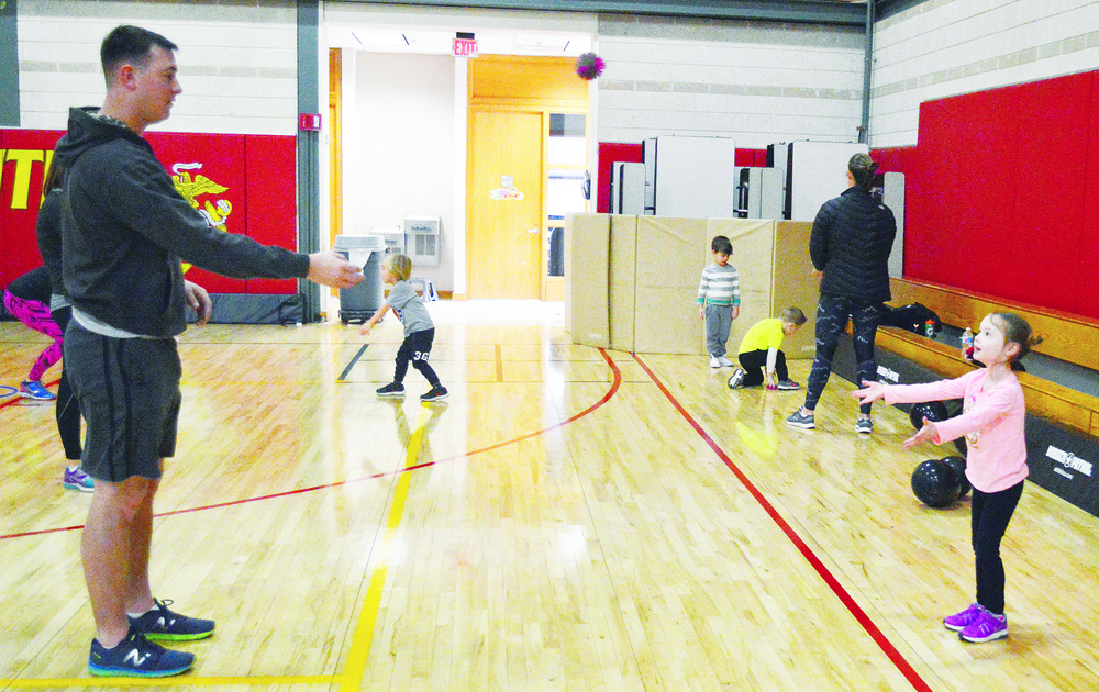 Spring time and baseball, developing positive connection between child and parent