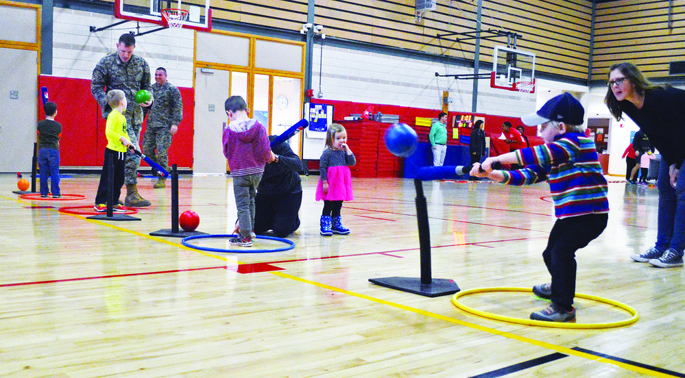 Spring time and baseball, developing positive connection between child and parent