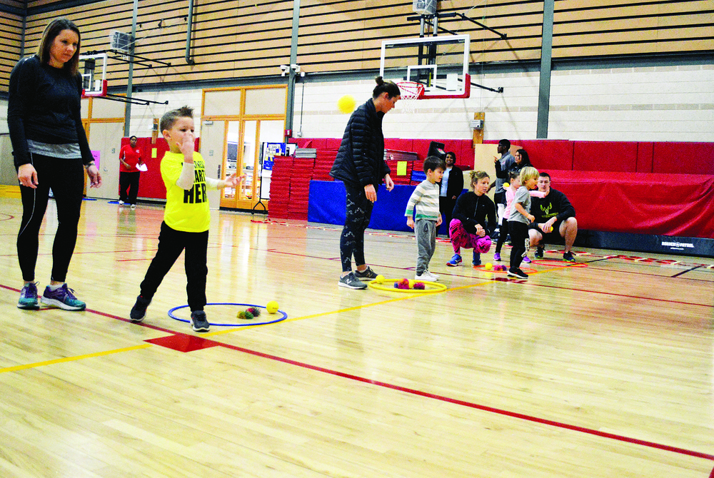 Spring time and baseball, developing positive connection between child and parent