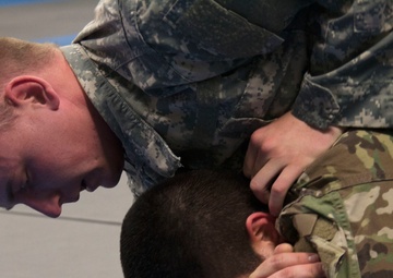 3rd Infantry Division combatives team trains for 2018 invitational