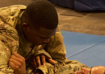 3rd Infantry Division combatives team trains for 2018 invitational