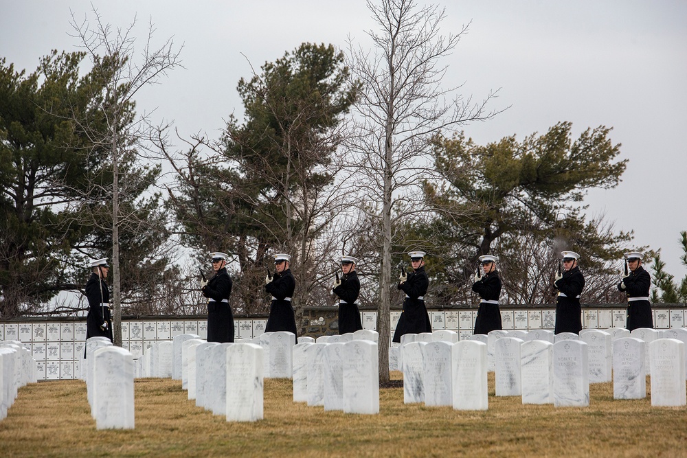 Colonel Travis M. Provost Full Honors Funeral at Arlington National Cemetery 2.12.2018