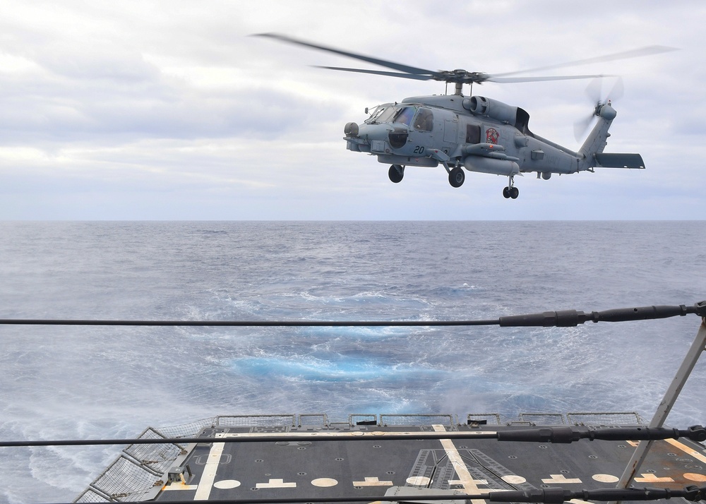 USS Sterett deployment