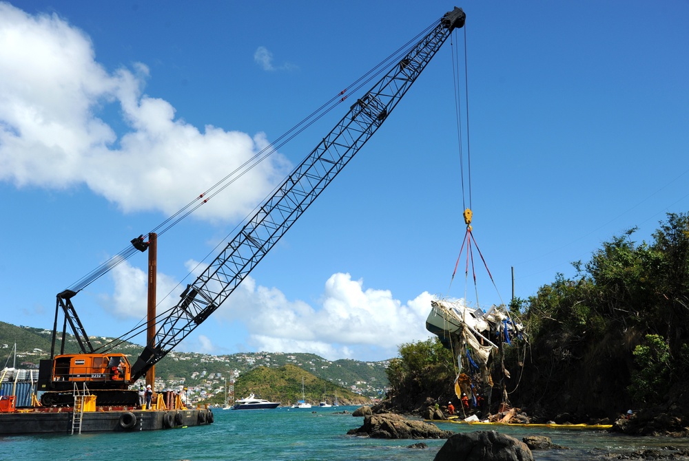 Overseeing Operations on Water Island, St. Thomas